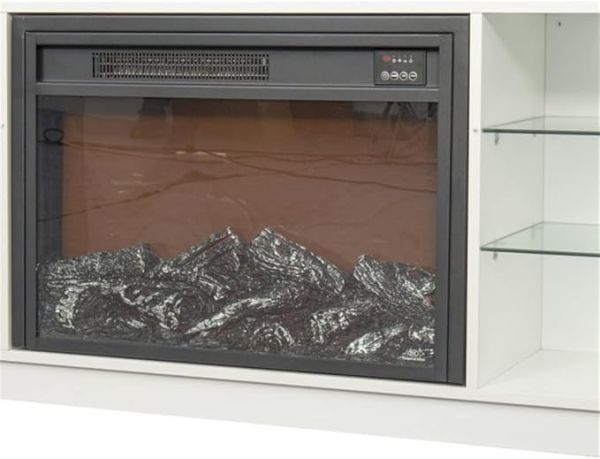 MADALIAN Medium Density fiberboard Electric Fireplace