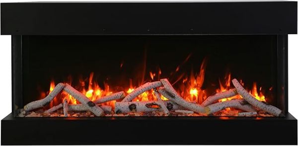 TRU-VIEW-SLIM-72-3 Sided Electric Fireplace
