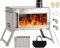 LEISU Tent Stove Portable Outdoor Wood Burning Stove