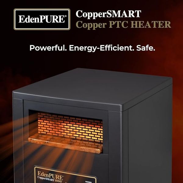 EdenPURE CopperSMART Electric Space Heater